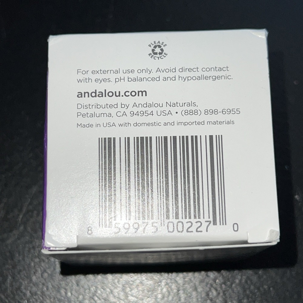 Andalou Naturals Skin Food Mask Avo Cocoa Age Defying 1 7 oz 50 g Cruelty-Free - Picture 5 of 5